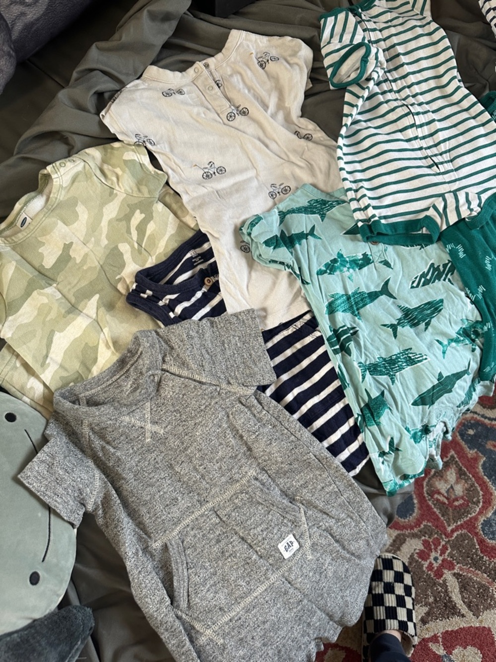 Boys summer onesie romper lot 18-24 months